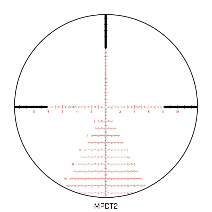 ZERO COMPROMISE OPTIC ZC840 8-40x56 MPCT2X 10MIL CCW NL