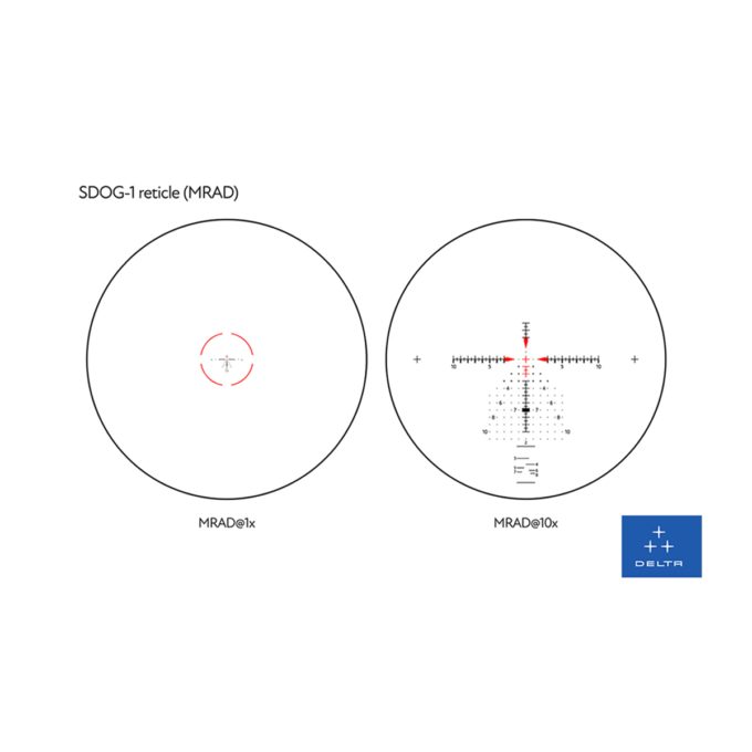 DELTA Stryker HD 1-10Ć28 FFP MRAD