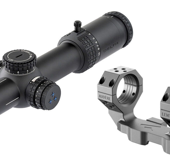 DELTA Stryker 1-10x28 HD FFP MRAD Levitas Bundle kit