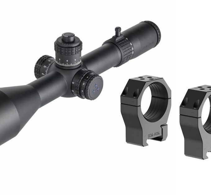 DELTA Stryker 4.5-30x56 HD FFP MRAD PSR Bundle kit