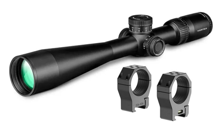 Vortex Viper HD 5-25x50 FFP VMR-4 MRAD PSR Combo Kit
