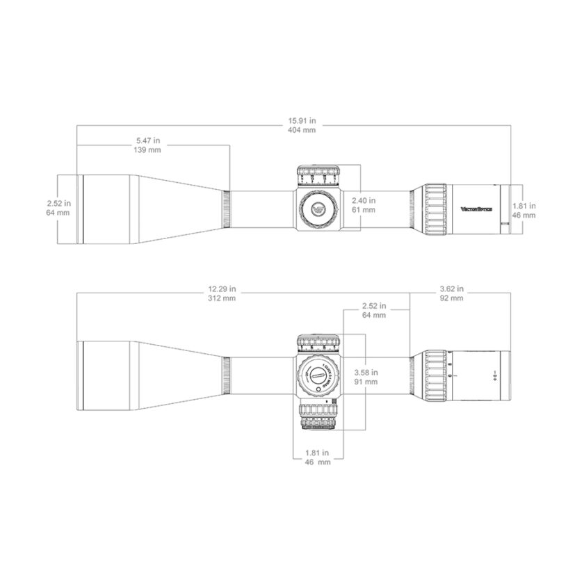 Vector Optics Continental 6-36x56 MIL FFP - Image 5