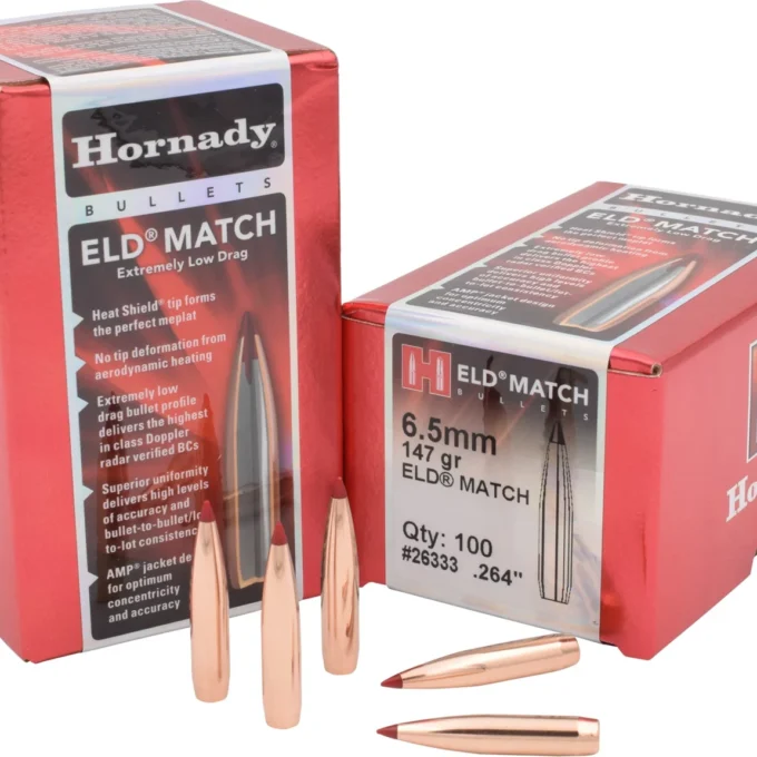 Hornady 6.5mm ELD-M 147gr Bullets