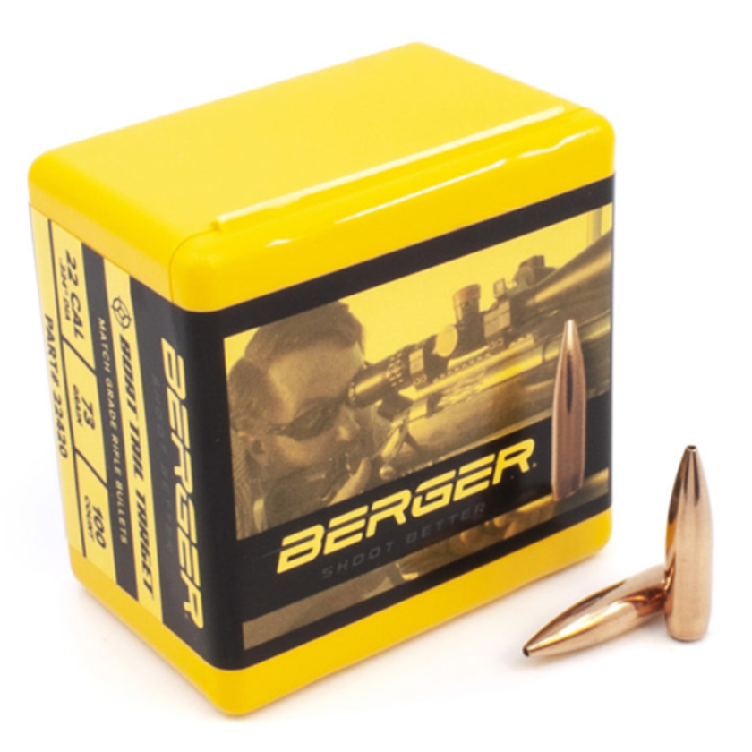 Berger .22  BT Target 73gr Proiettili