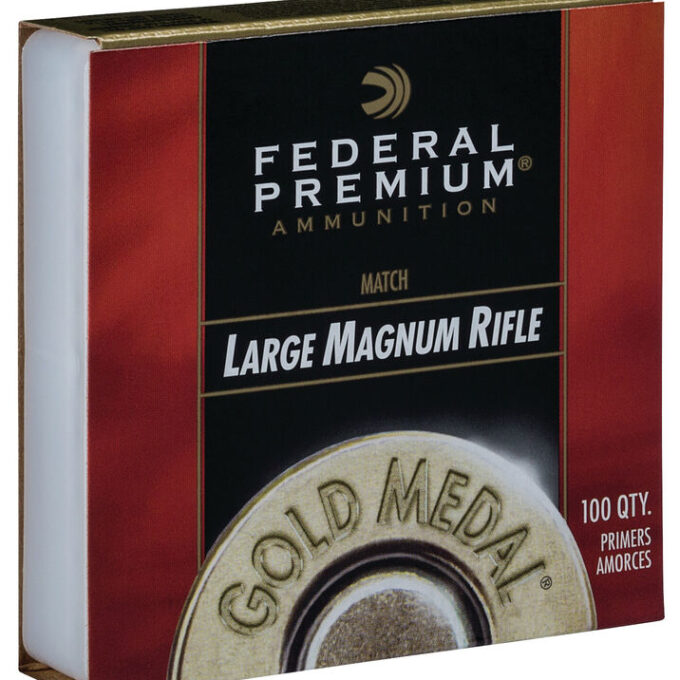 Federal 215 Large Rifle Magnum Gold Medal