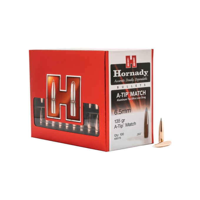 Hornady 6.5mm A-TIP 135gr Bullets