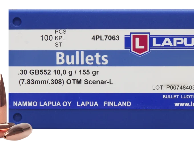 Lapua .30 Scenar-L HPBT 155gr Bullets